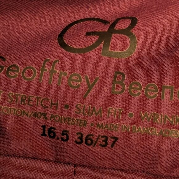 3 long sleeve button up shirts Arrow Geoffrey Murano 16.5 lengths 34/35 36/37 35 - Picture 6 of 7